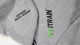 ITRAIN ESSENTIAL Saturday embroidered hoodie _ Grey Unisex